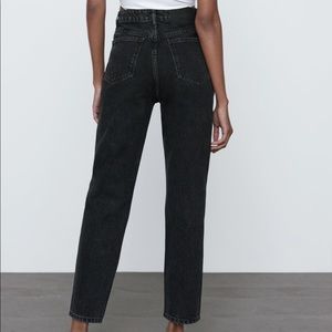 Zara Black mom jeans